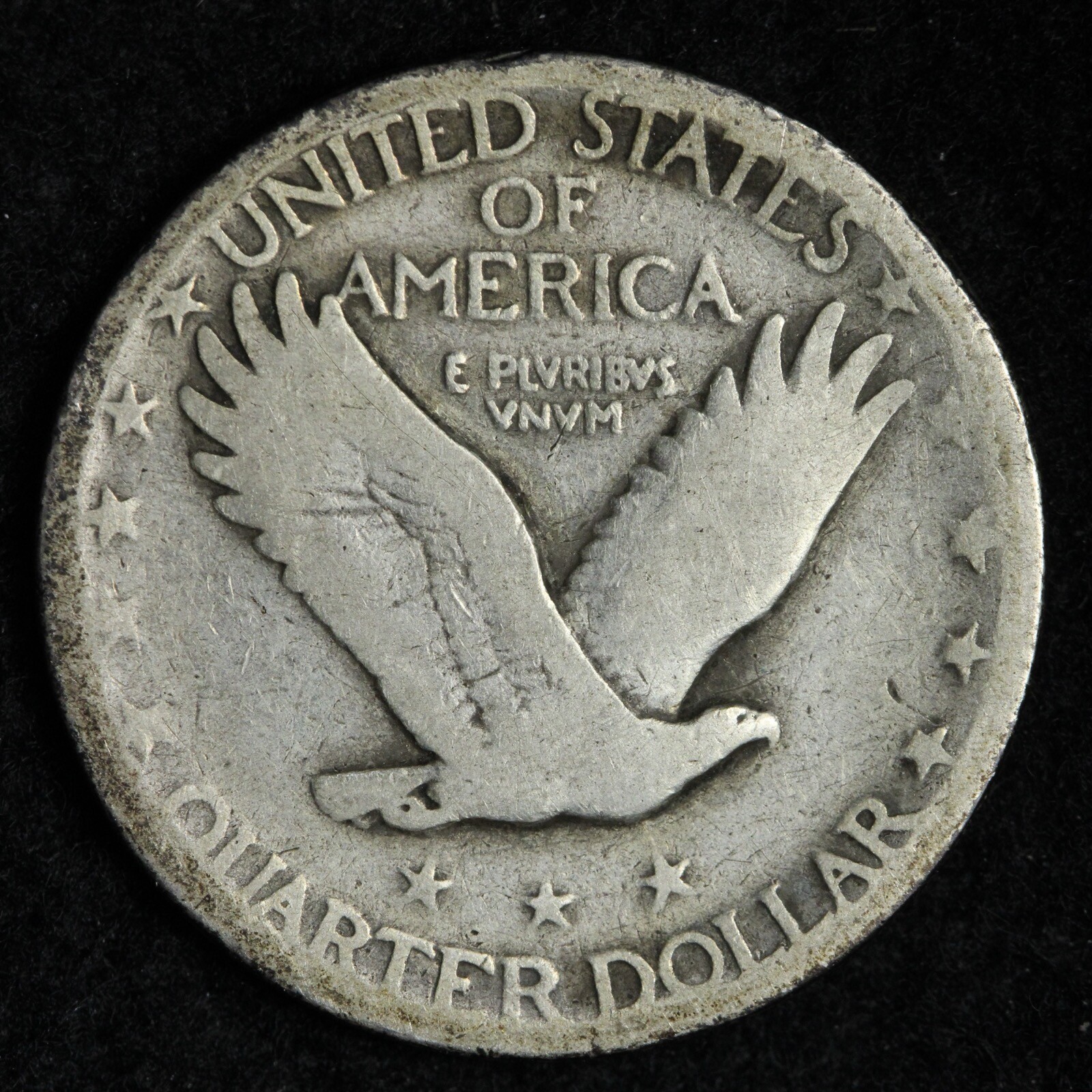 1925 Standing Liberty Silver Quarter E293 ZM