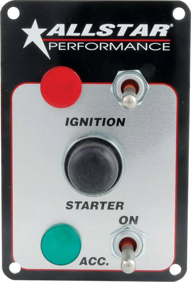 Allstar Performance ALL80164 Switch Panel - Dash Mount - 3 x 4-1/2 in - 2