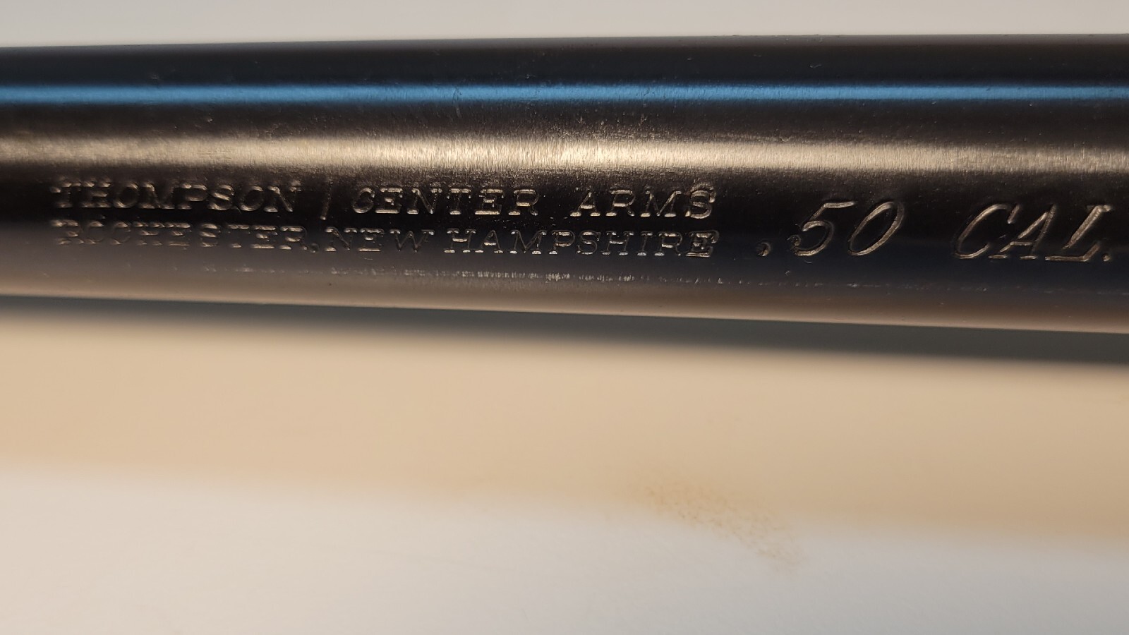 T/C Black Diamond .50 Cal. Inline Muzzleloader Express Barrel No Breech Plug (U)