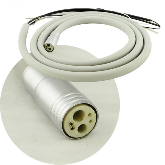 Dental Silicone 6 Holes Cable Tubing tube Hose for Fiber Optic Handpiece