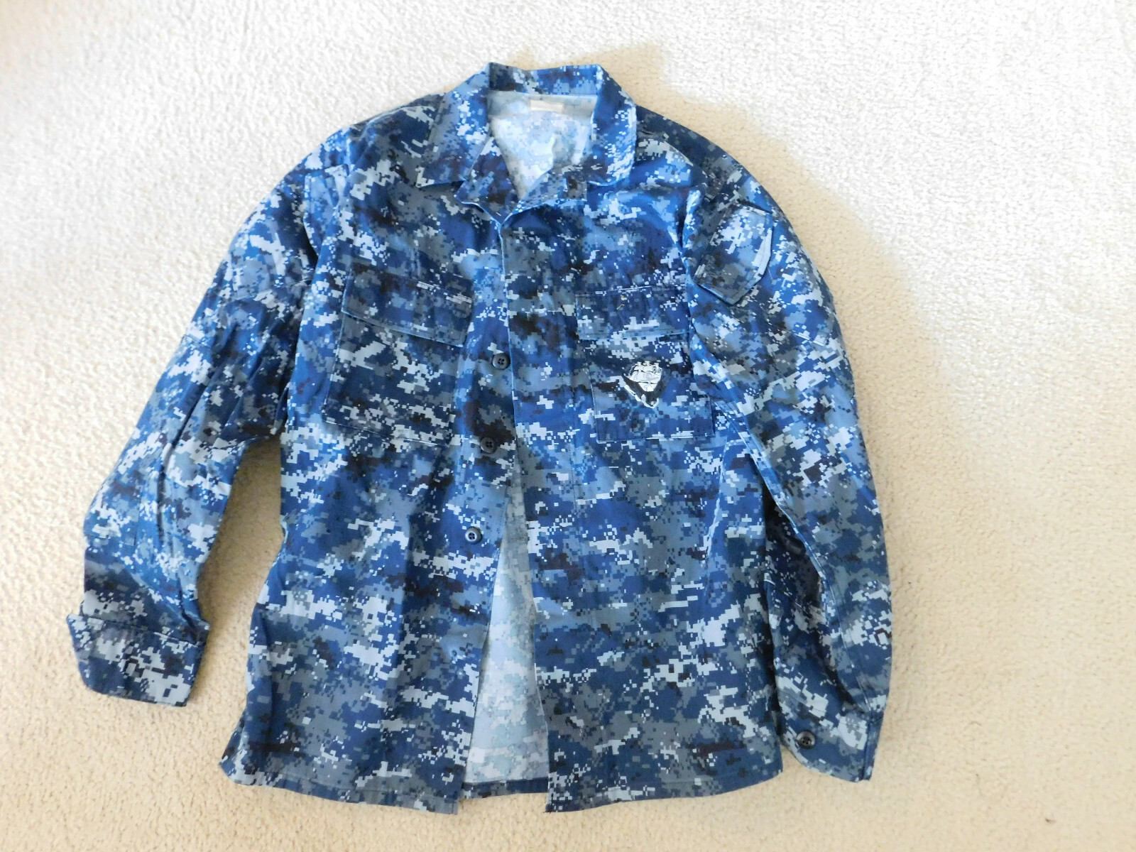 US NAVY WORKING BLOUSE COAT SIZE LARGE  - X LONG