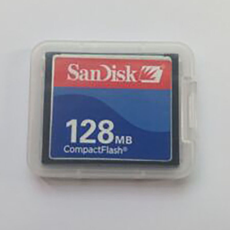 1pcs Sandisk 128MB Compact Flash Card 128MB CF Memory card SDCFJ/SDCFB