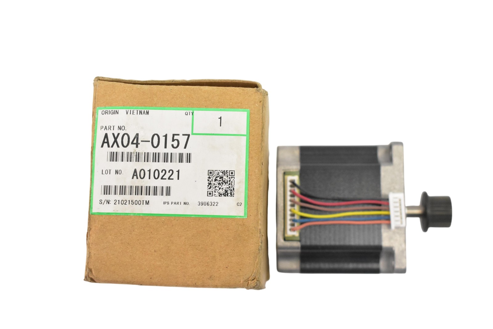Nidec Servo Stepper Motor KH56KM2U121 AX04-0157 DC 1.68V 2.0A 1.8°/Step