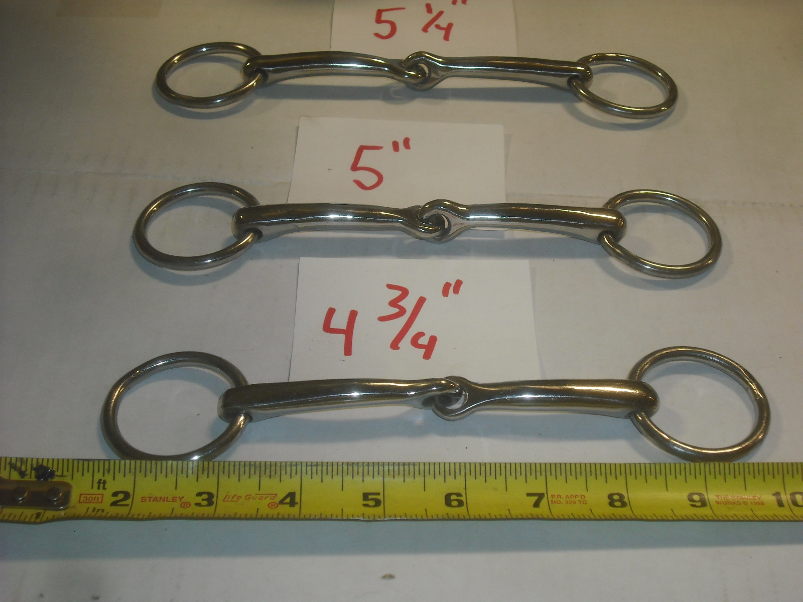 Loose Ring Snaffle Horse Bit Stainless Steel