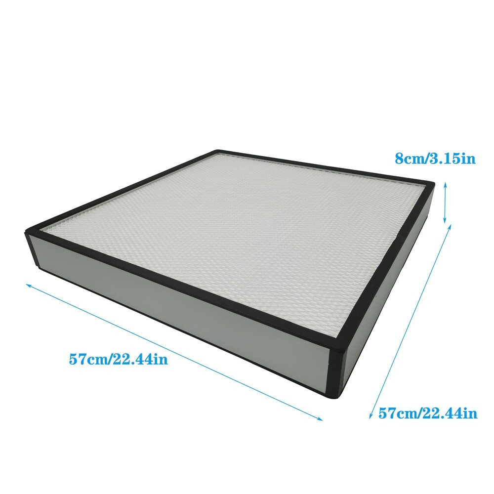 FFU H14 HEPA Filter Replacement, Laminar Flow Hood Filter Replacement Kit 1 Piec