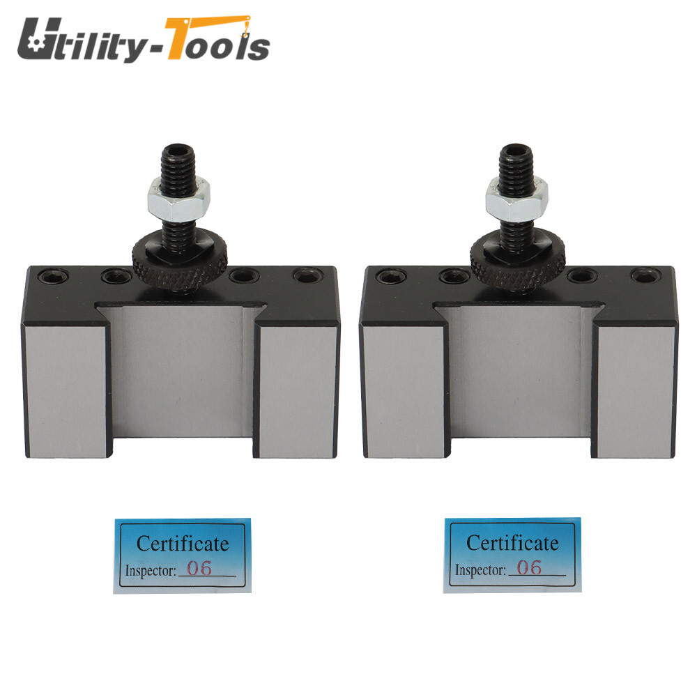 2Pcs OXA #2 250-002 Quick Change Boring,Turning Tool Post Holder For CNC Lathe