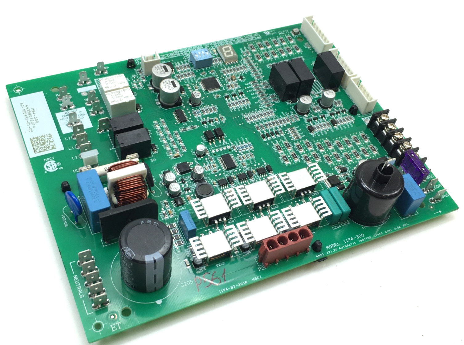 Rheem Ruud Weather King 62-105451-01-05 Control  Board 1194-300 used #P561