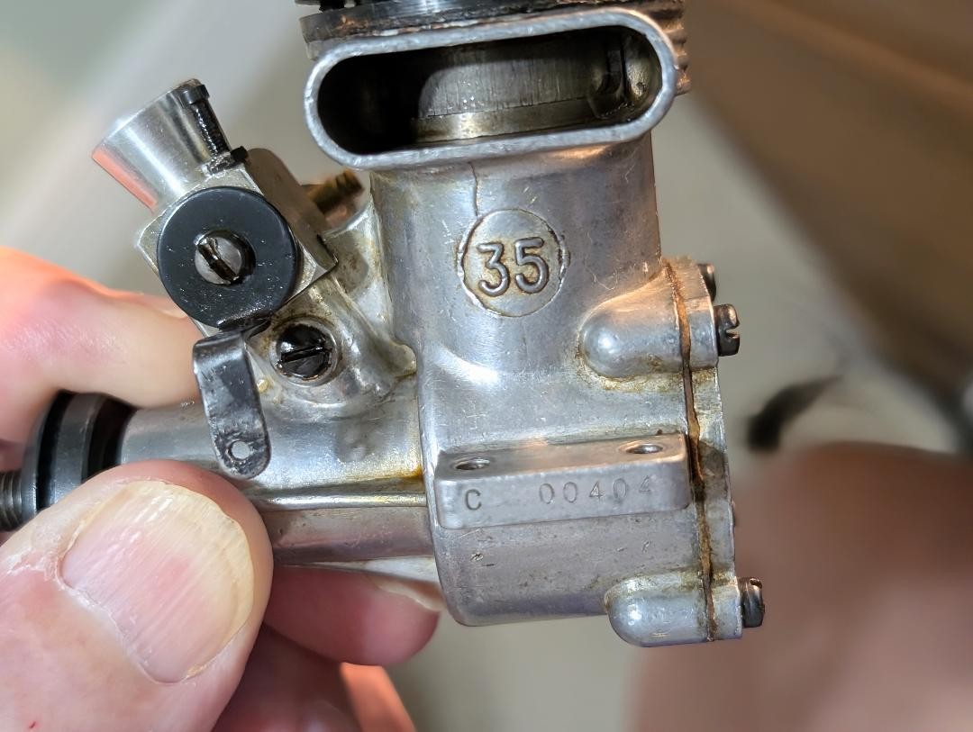 K & B GREEN HEAD 35 RADIO CONTROL ENGINE, GOOD COMPRESSION AND CONDITION