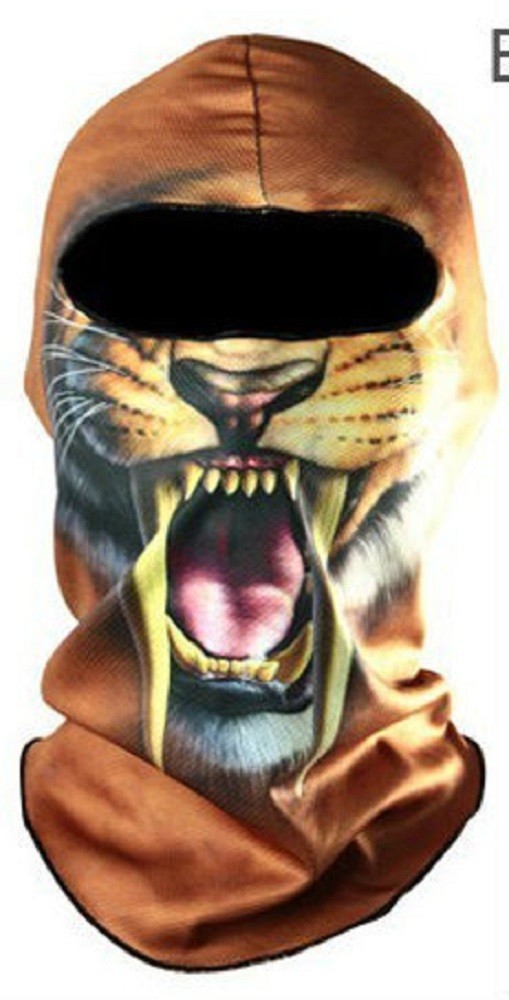 Snarl BALACLAVA Nylon Mask for Motorcycle snow skiing bicyclist ATV or Hunting