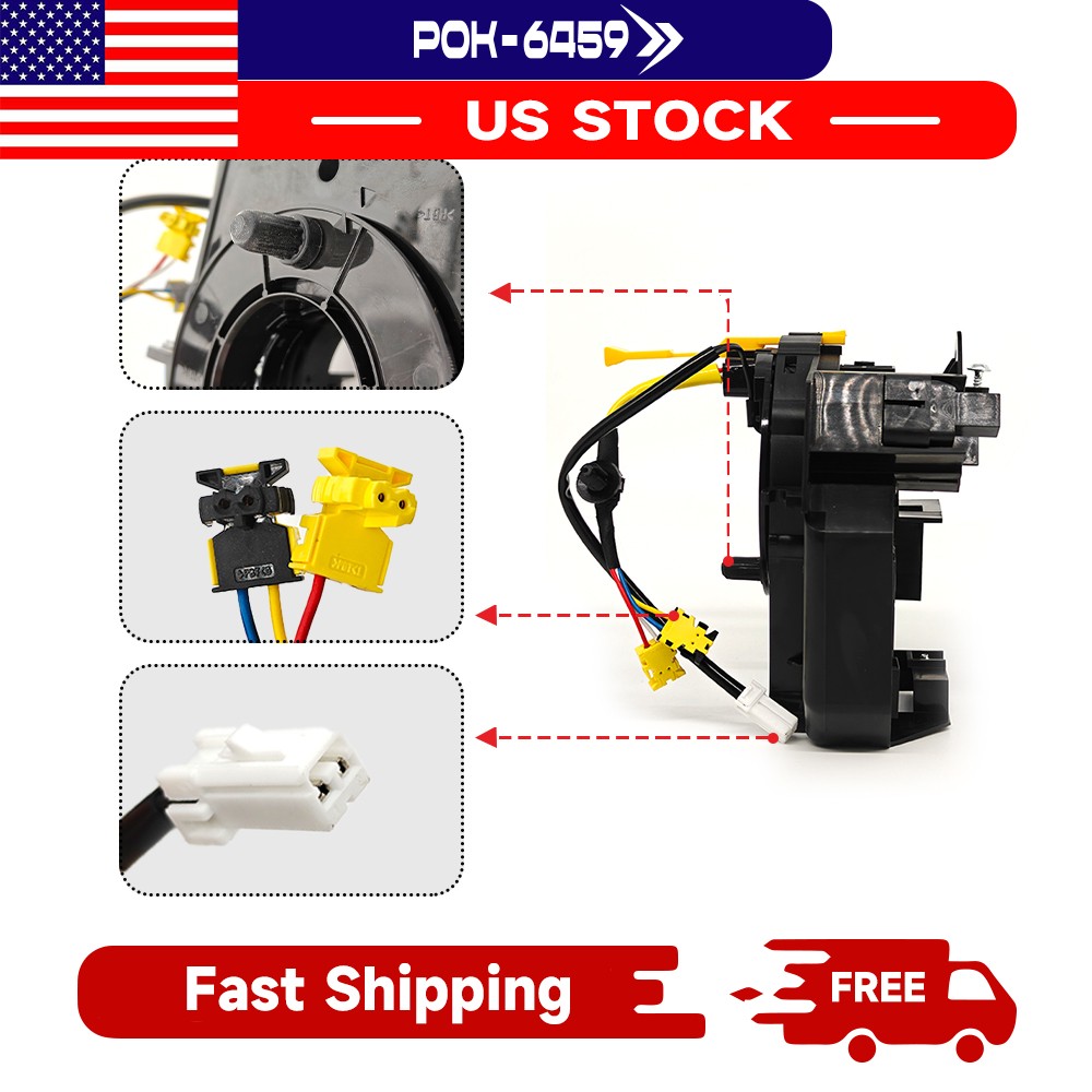 NEW Clock Spring with Angle Sensor for Dodge Ram 1500 2013-2022 USA