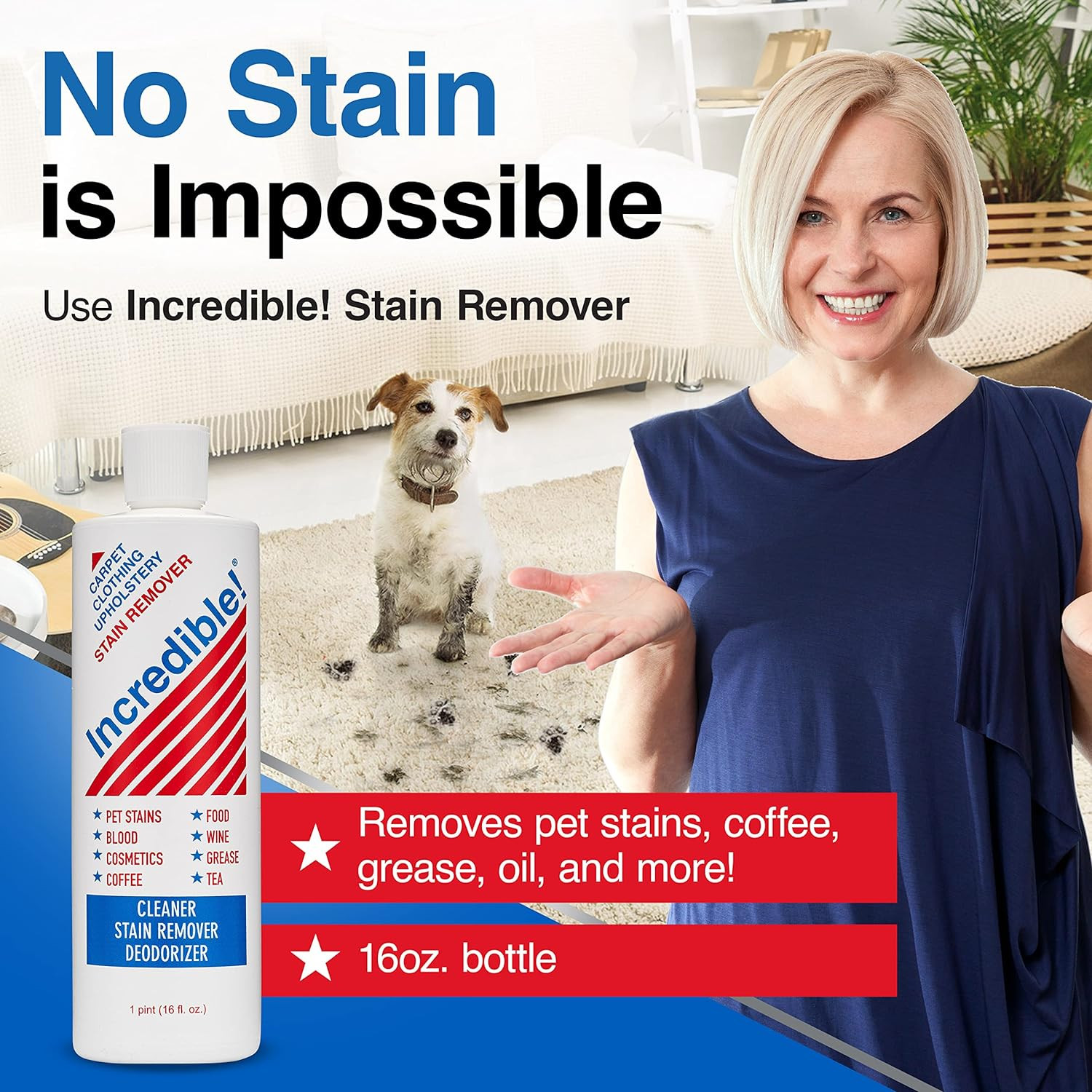 Incredible Stain Remover Commercial Pack Quantity Professional Stain Cleaner