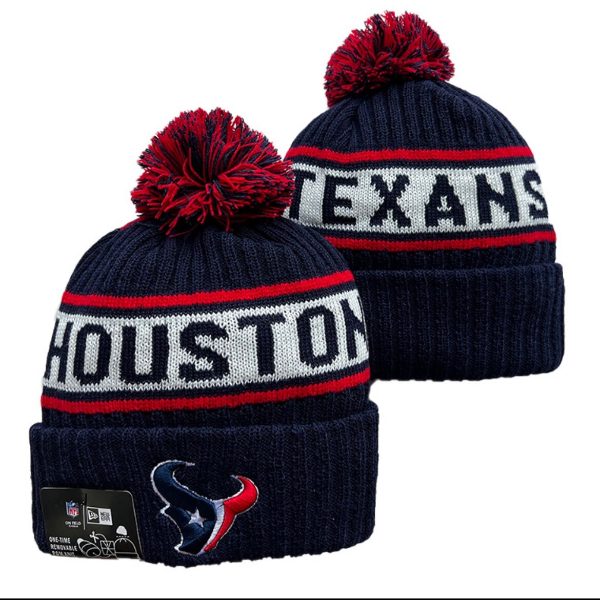 Houston Texans Logo Beanie Cap Hat NFL Football teams New Era Men Adult US SHIP