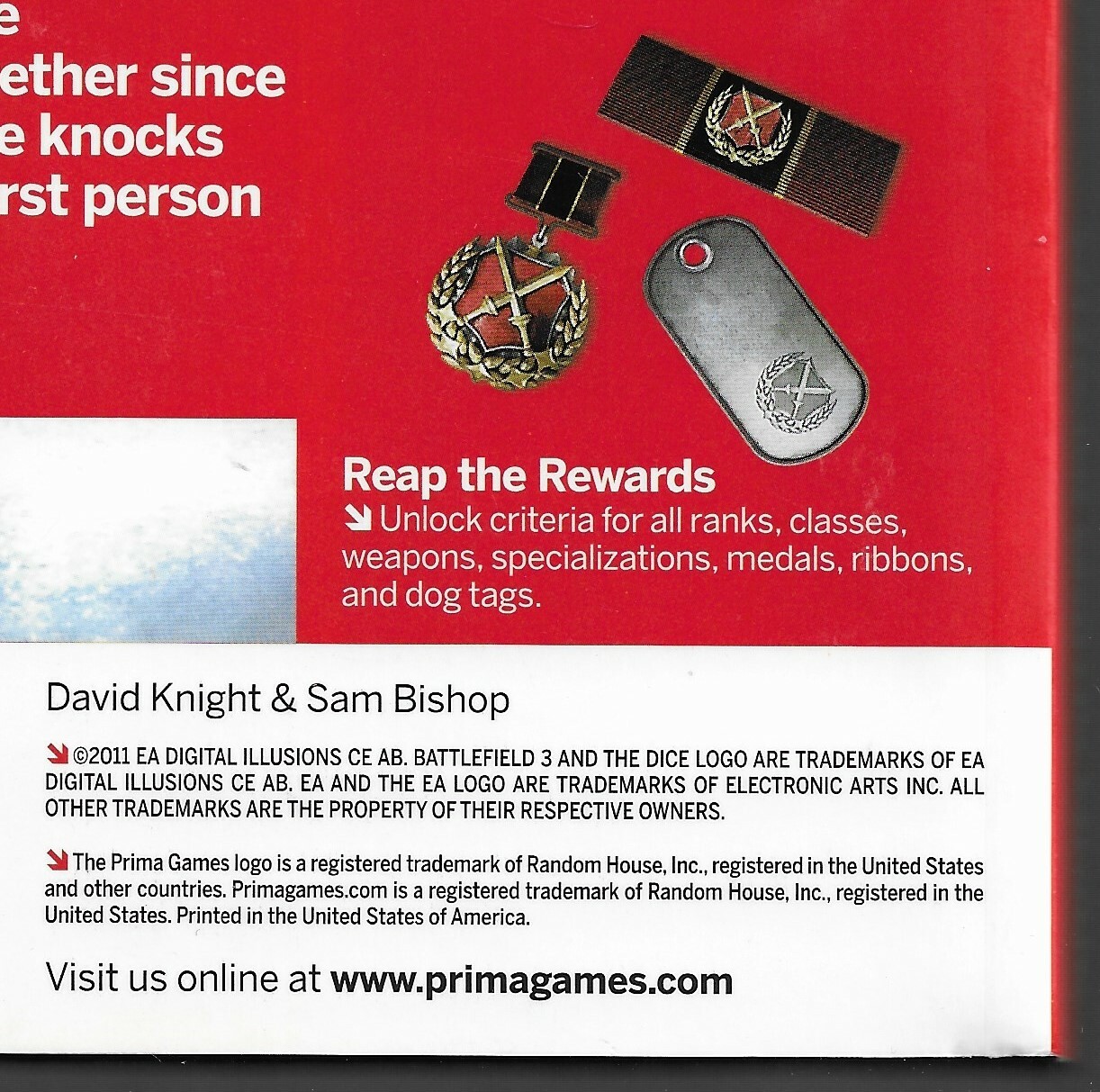 Battlefield 3: PRIMA OfficialGameGuide (David Knight, Sam Bishop) (2011)