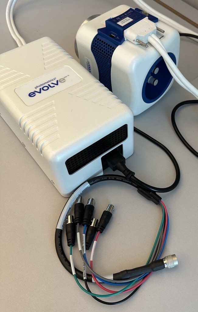 Photometrics Evolve 512 camera