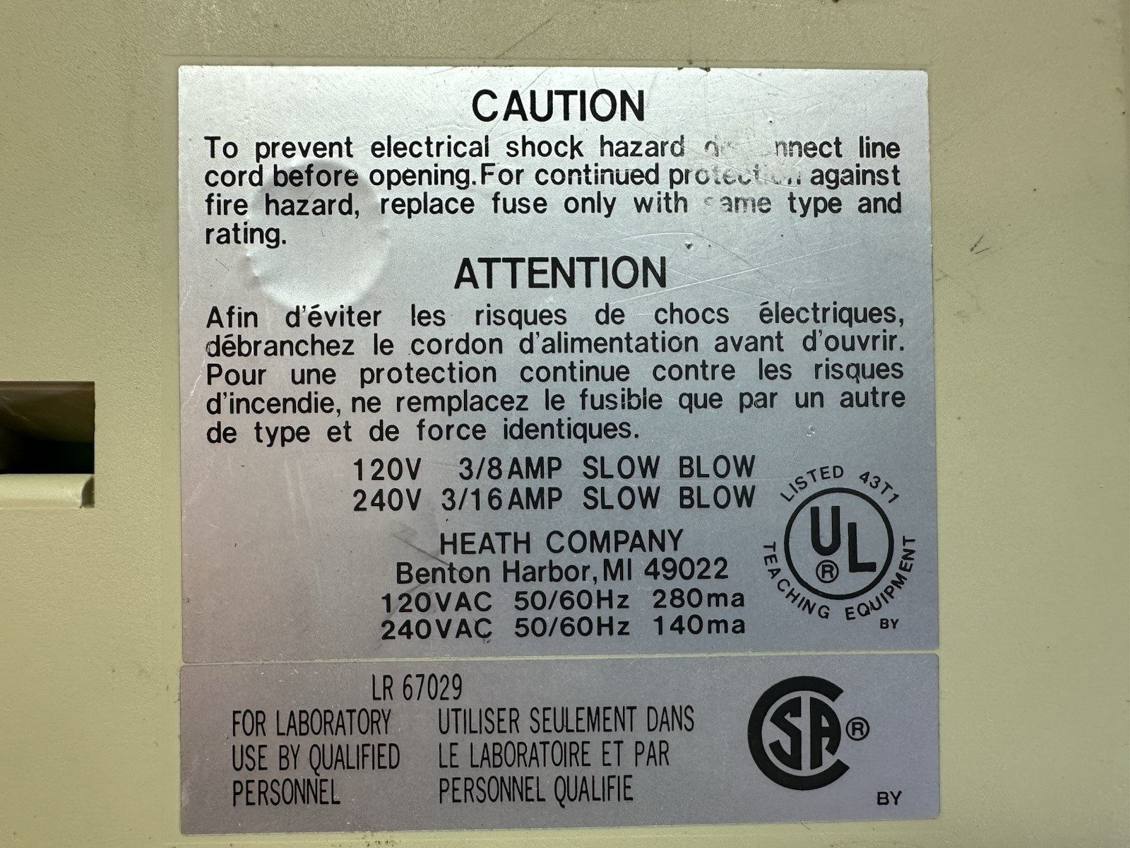 Heathkit ET-3700 Analog Trainer