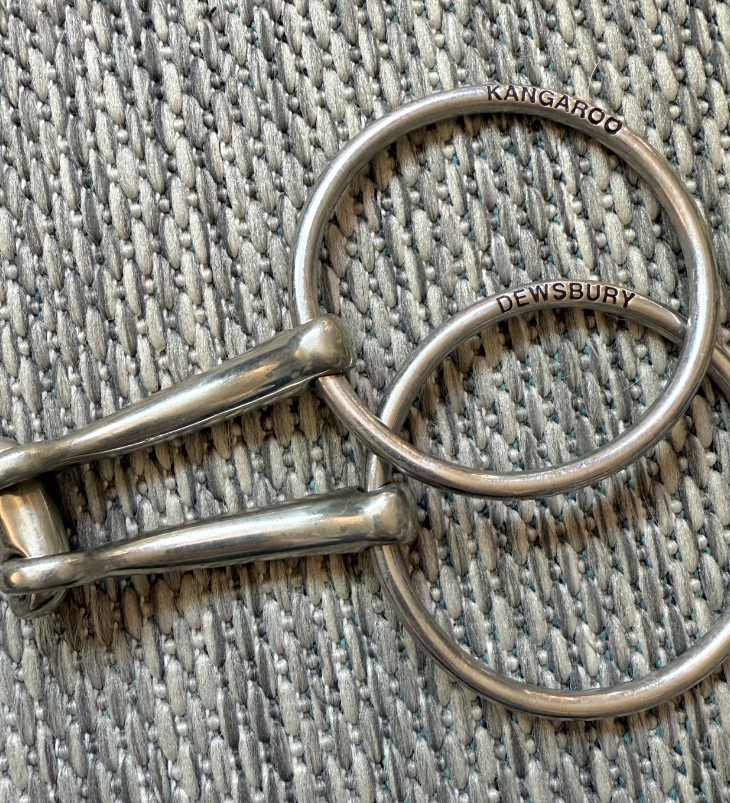 | 6" Original John Dewsburry Kangaroo Bit | Loose Ring Snaffle with Lozenge|