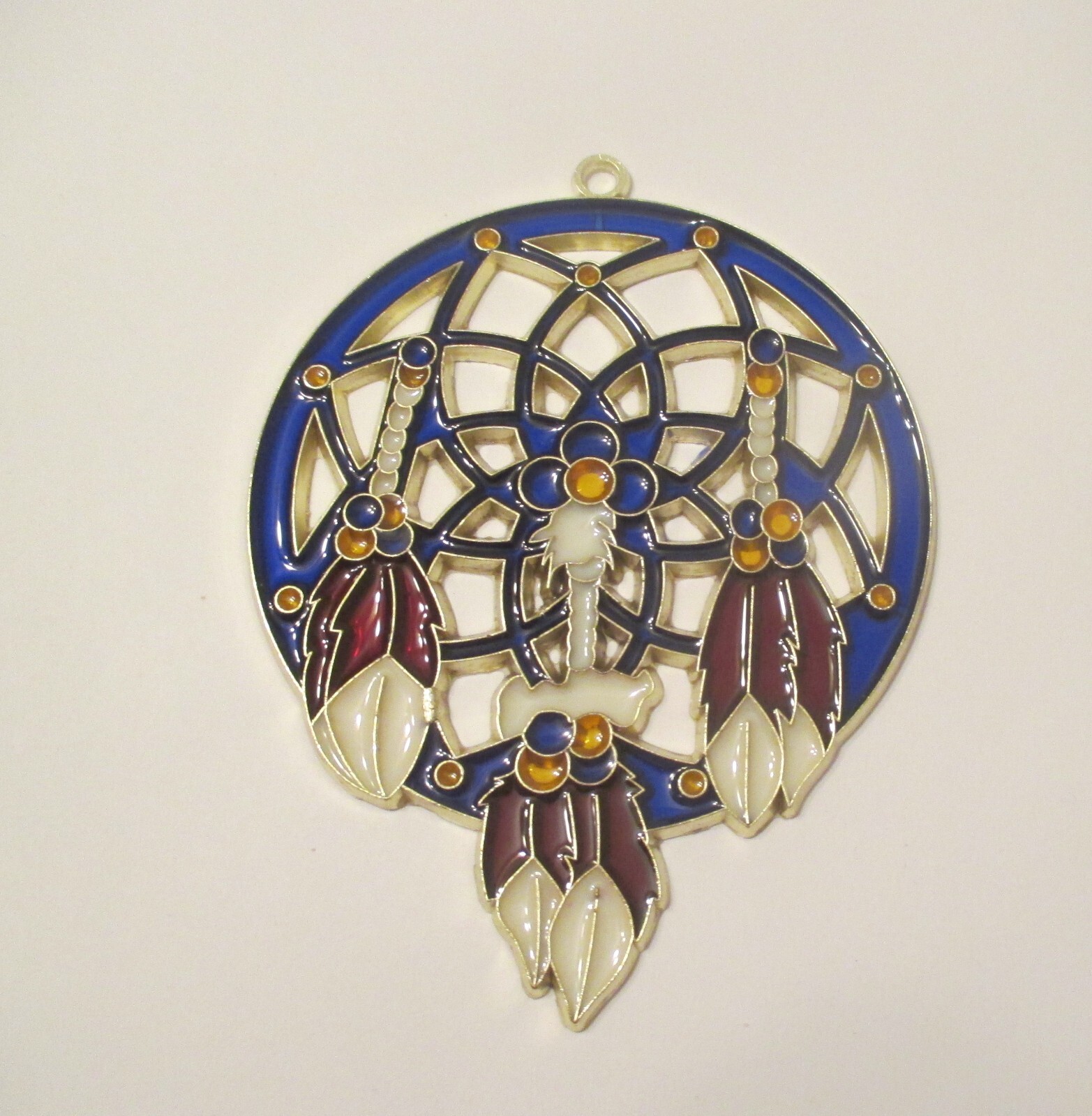 BLUE DREAMCATCHER  SUNCATCHER  (SOUTHWESTERN SUNCATCHERS)