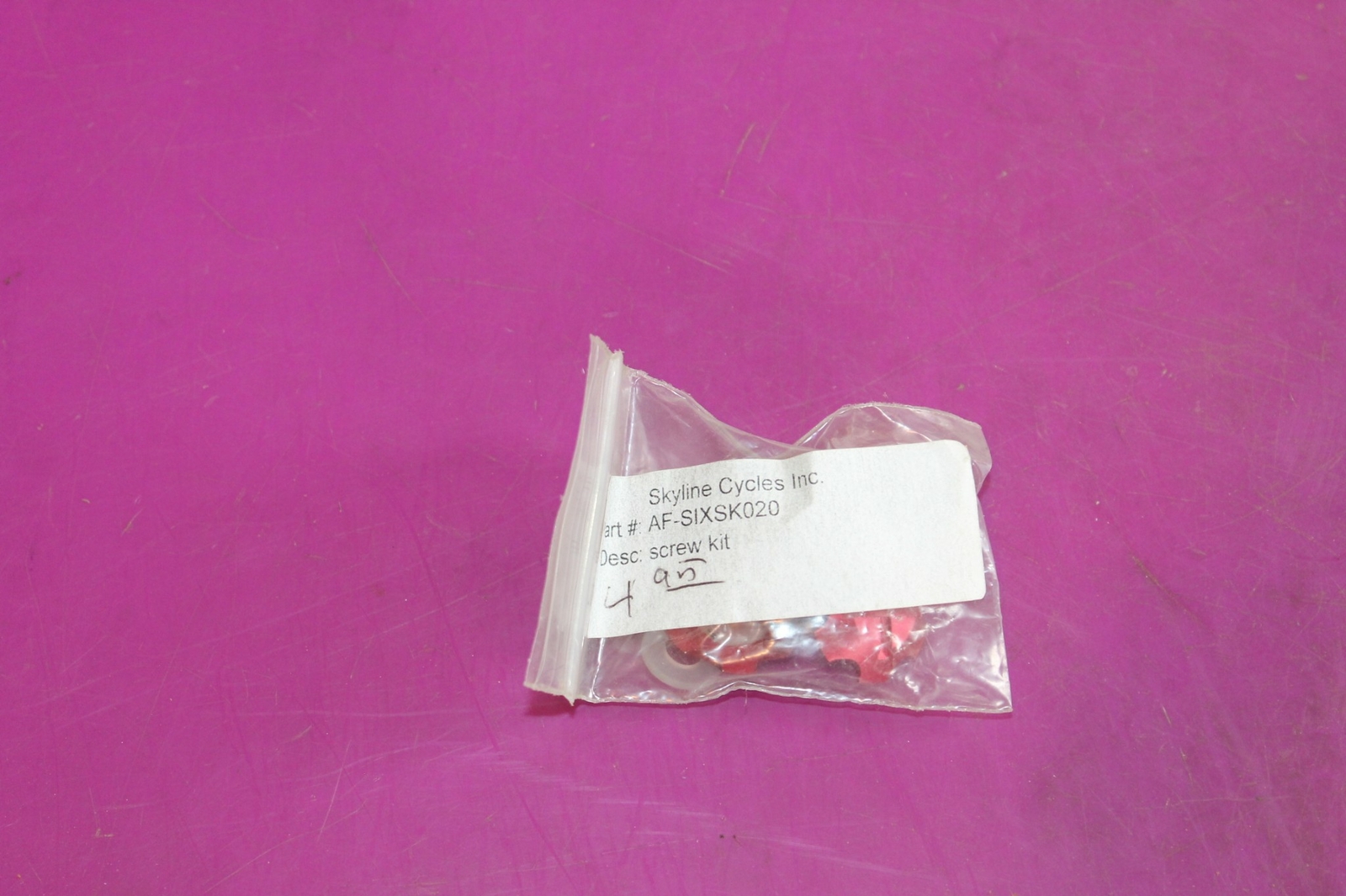 Fulmer AF-SIXSK020 Screw Kit. Acquired from a closed dealership. See pic.