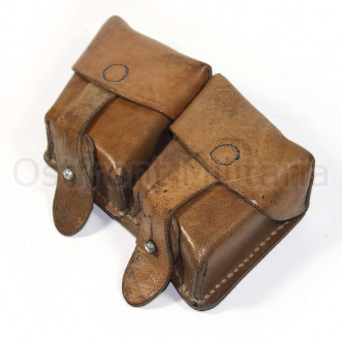 Original WW2 M95 Steyr Mannlicher ammunition pouch Marked