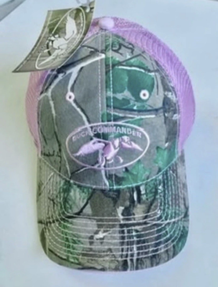 Duck Commander Pink Camoflauge Hat Cap  Adjustable Strap- Brand New