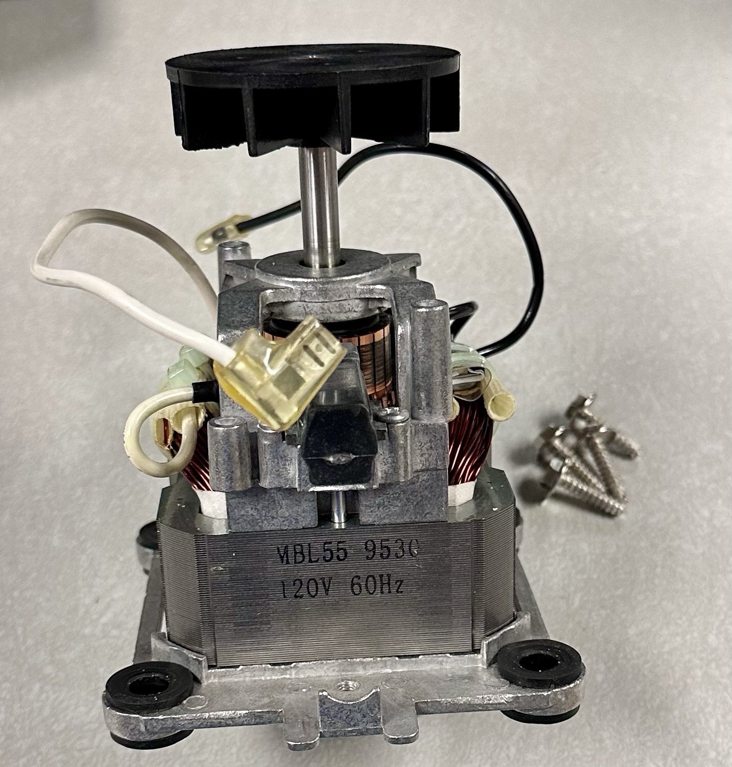 OEM Living Well Montel JLA-8 Blender Motor Assembly 120V 60Hz Fan
