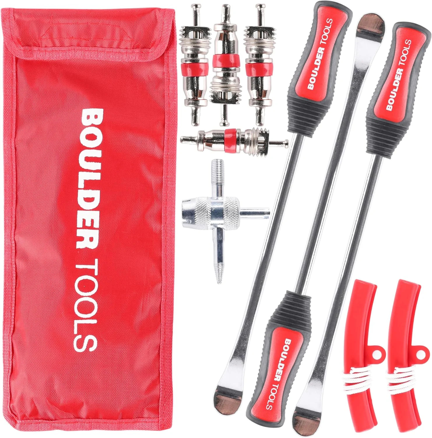Boulder Tools Tire Spoons - Tire Changing Tool - Motorcycle Tire Spoons - Durabl