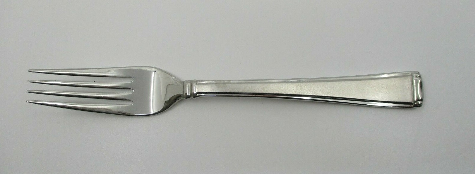 GORHAM STAINLESS COLUMN FROSTED DINNER FORK  - 7 3/4" - 06O