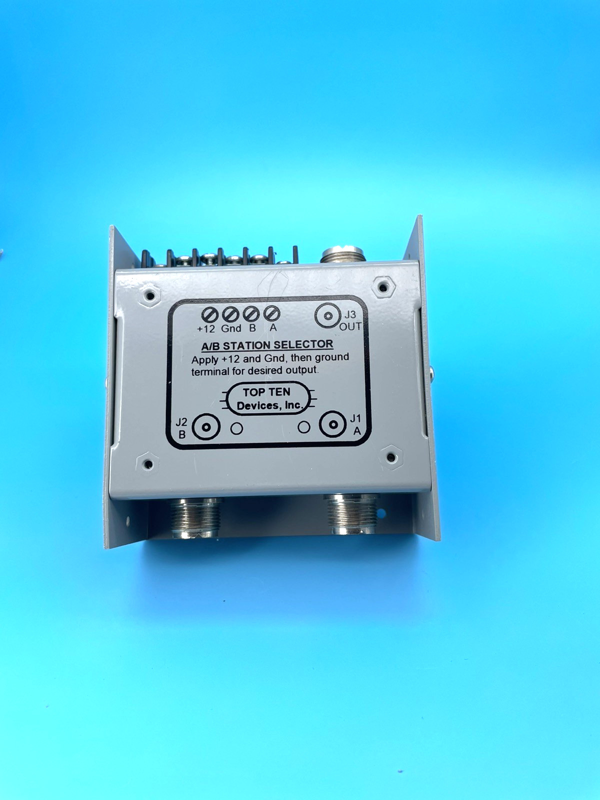 Top Ten Devices A/B Coaxial Station selector SO239 1500W SSB/CW Antenna Switch