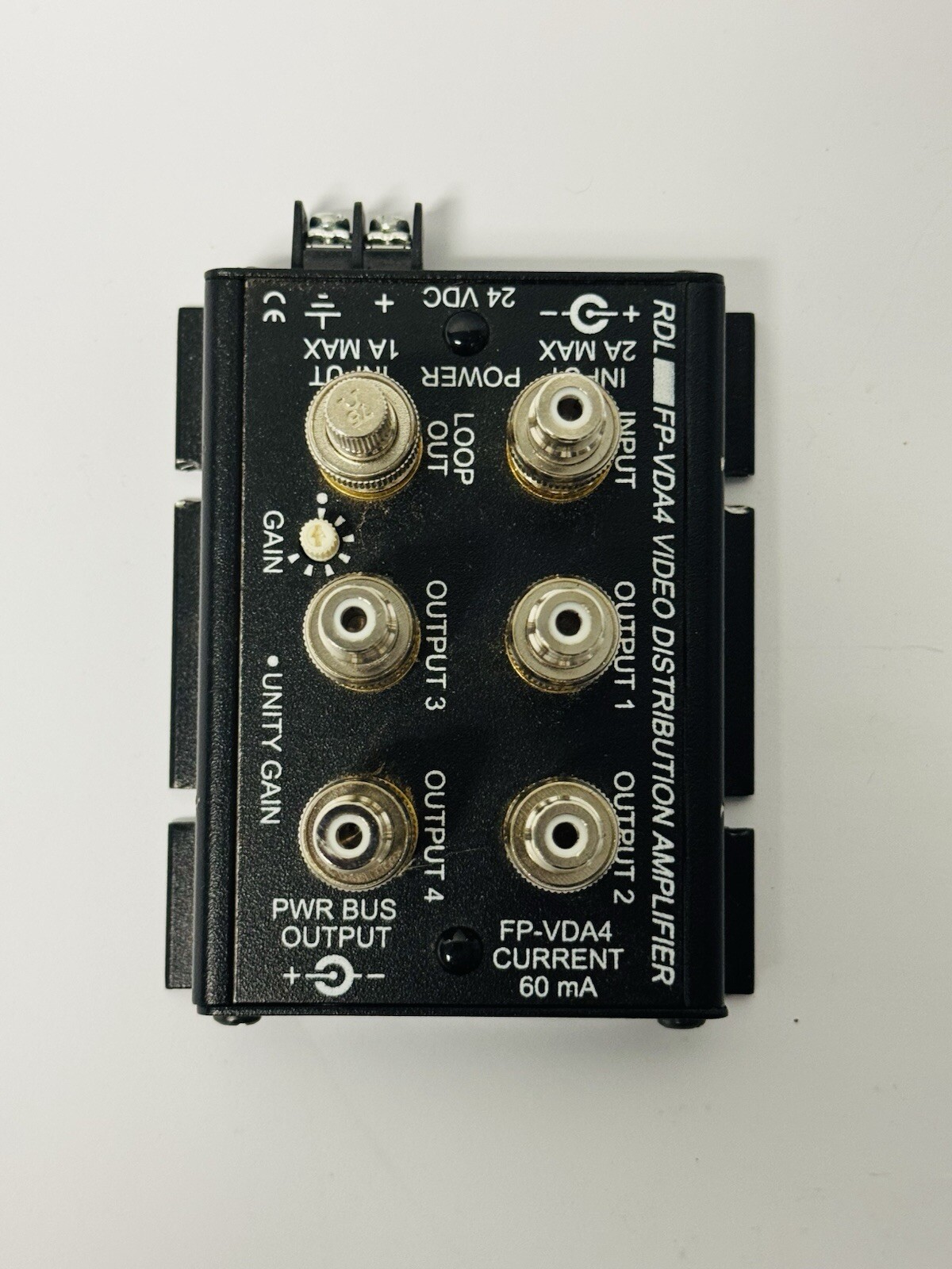 Radio Design Labs (RDL) - FP-VDA4 - RDL FP-VDA4 NTSC/PAL Video Distribution