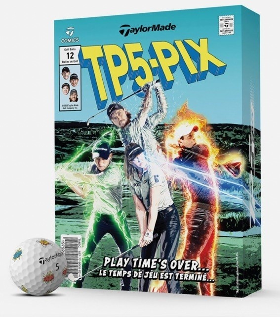 Limited Edition TaylorMade TP5 PIX COMIC