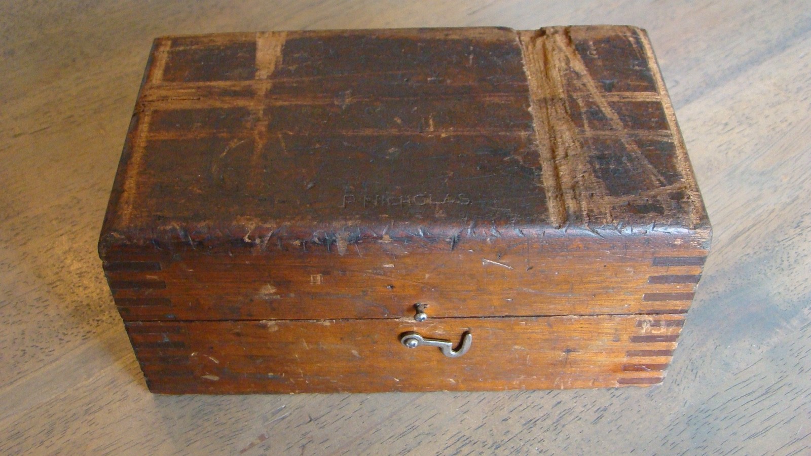 Brown & Sharpe Magnetic Block Chuck 760 With Original Wooden Case Vintage