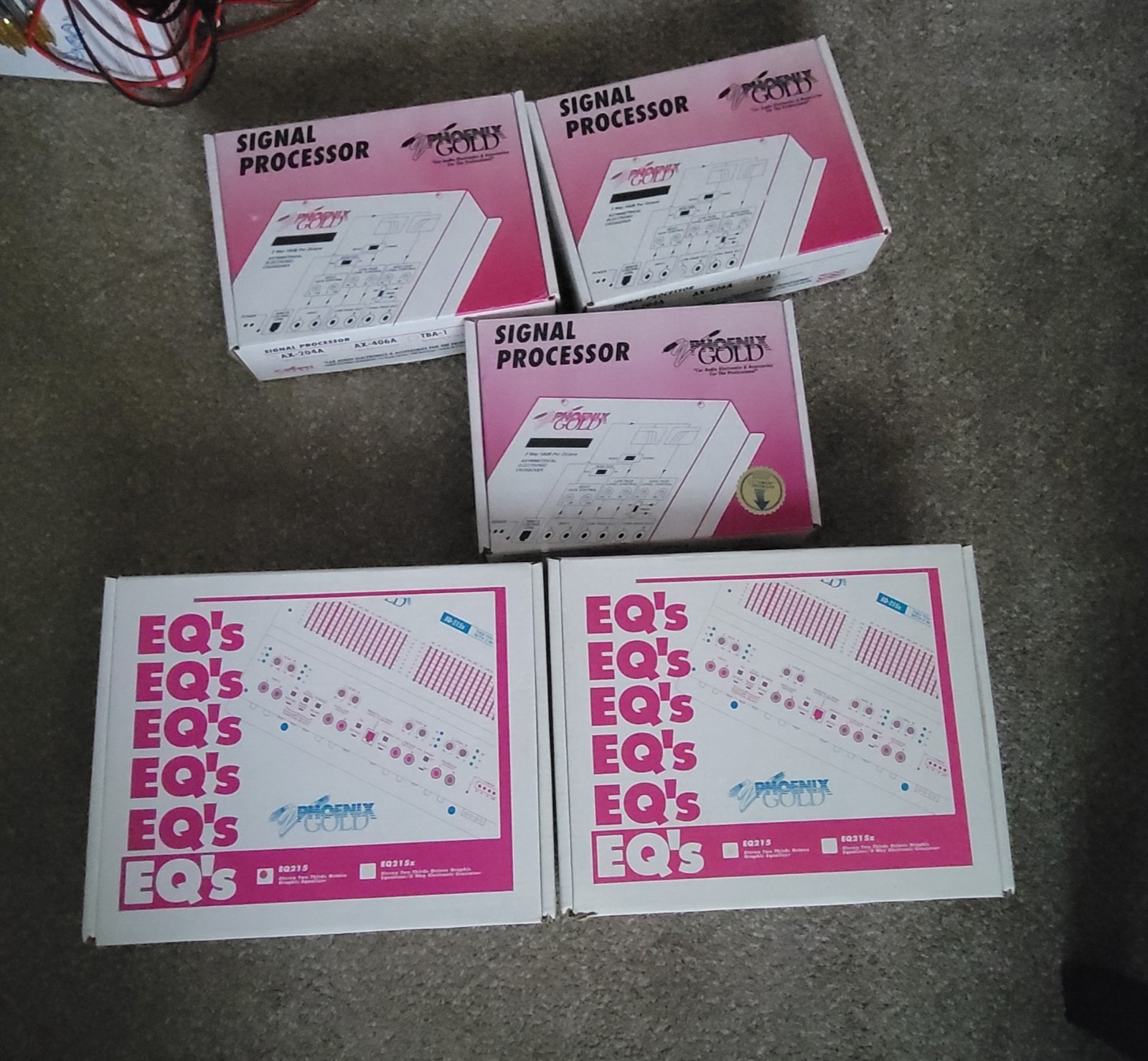 Phoenix Gold Old School Equalizer Crossover Lot 1 of 2