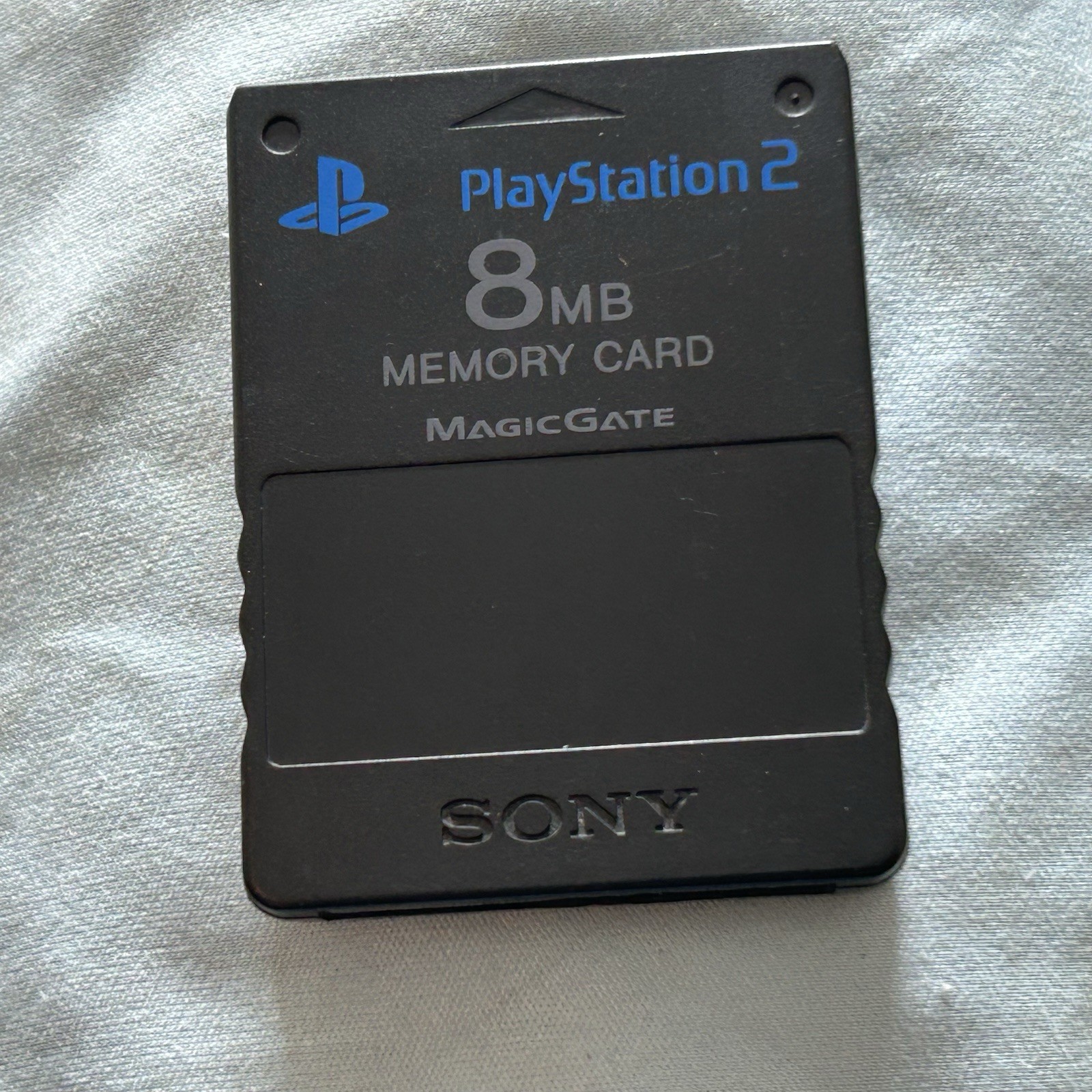 Sony Playstation 2 PS2 Official OEM MagicGate 8mb Black Memory Card SCPH-10020
