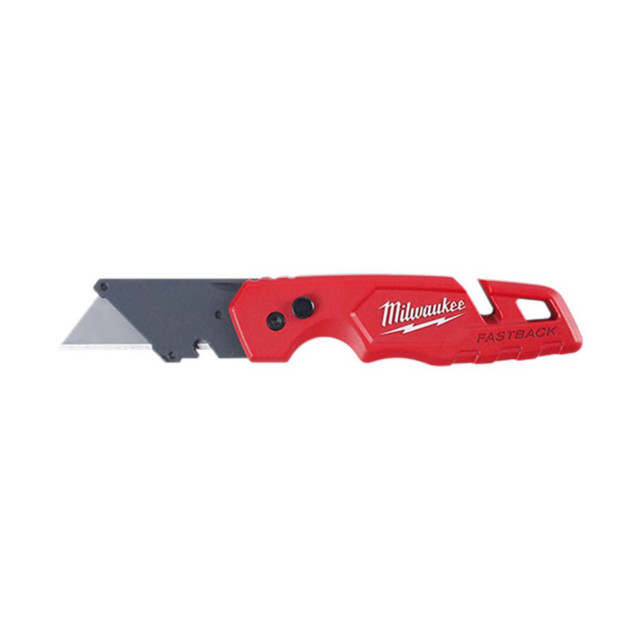 Milwaukee FASTBACK Folding Utility Knife - Red (48-22-1501)