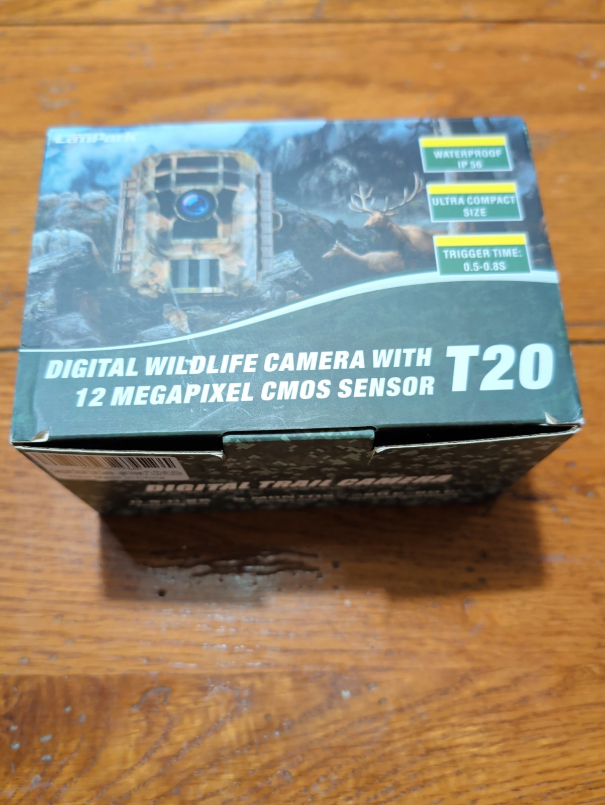 CAM PARK DIGITAL TRAIL CAMERA MODEL T 20 NEW IN BOX. FREE GROUND ADVANTAGE SHIP