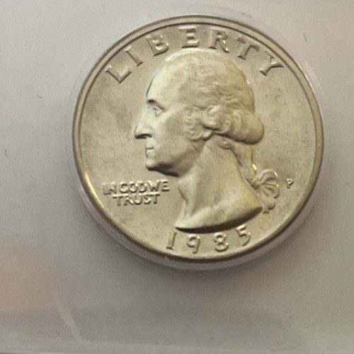 1985 P Washington Quarter NGC MS67