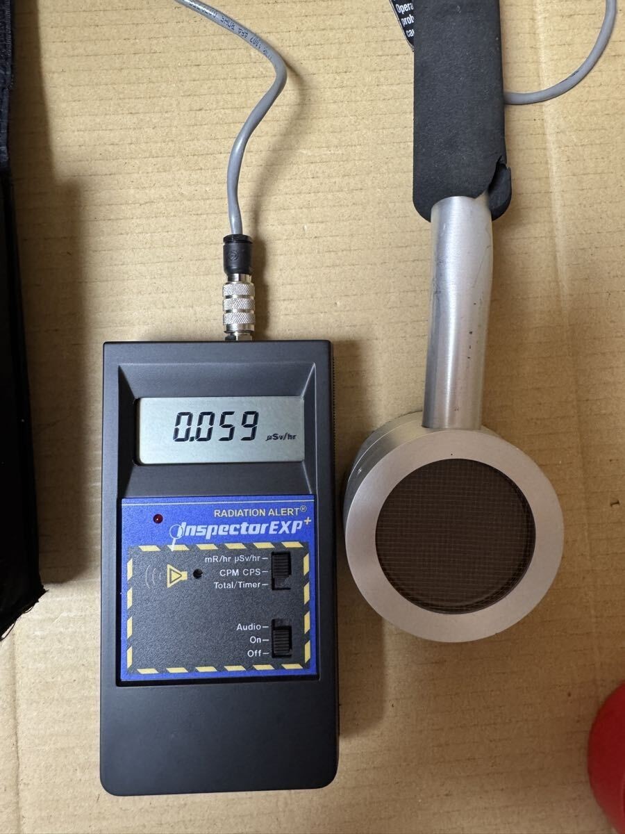 Inspector EXP RAP-RS1 Radiation Detector Geiger Counter Unit