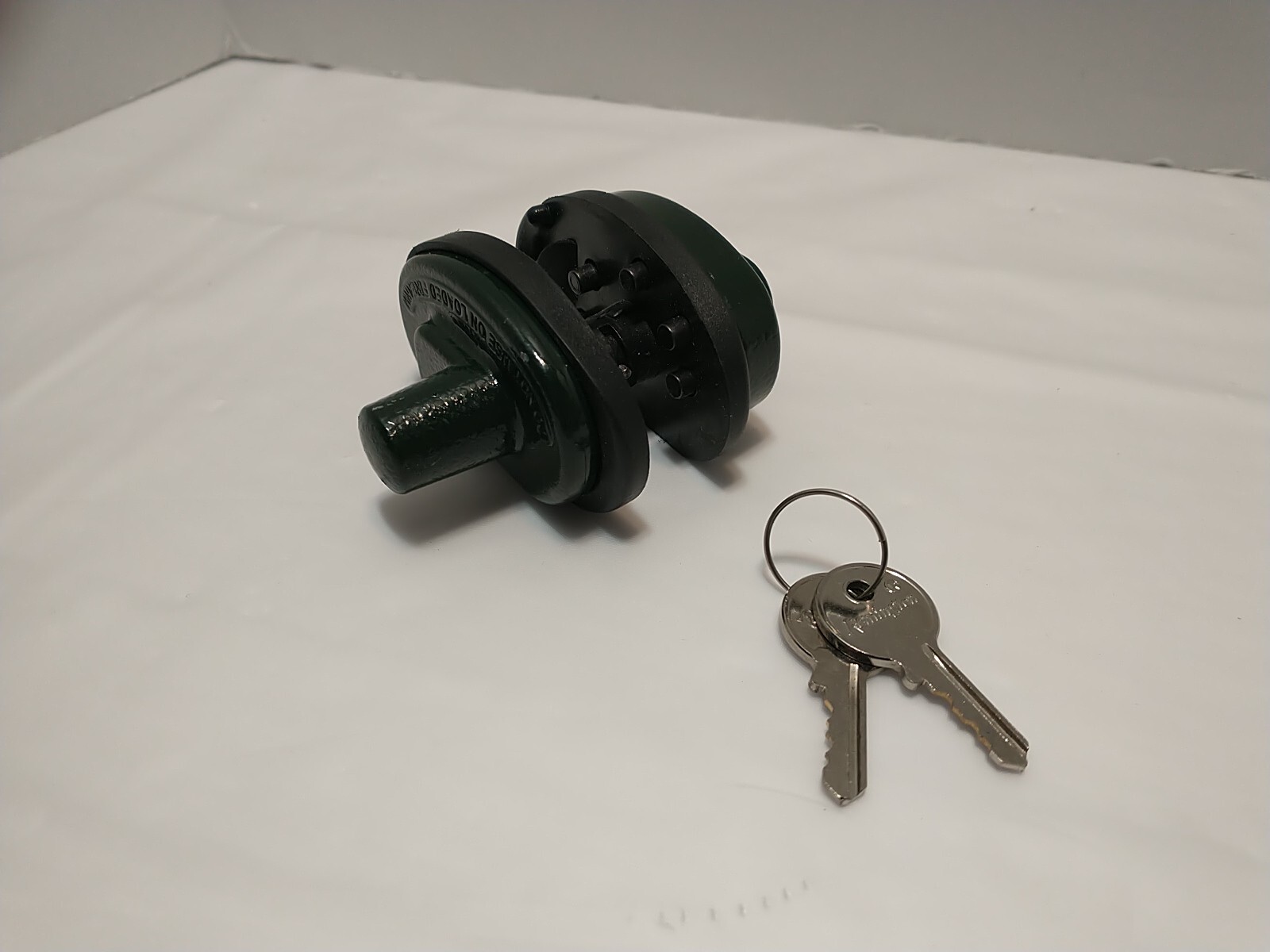 SHOT LOCK Gun TRIGGER LOCK 2 Keys GREEN Read Desc See Pics
