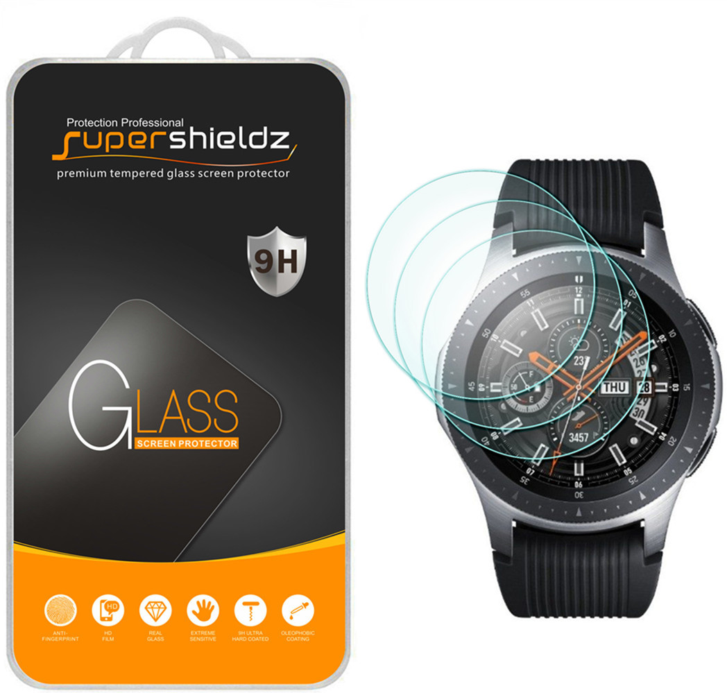 3X Supershieldz Tempered Glass Screen Protector for Samsung Galaxy Watch (46mm)