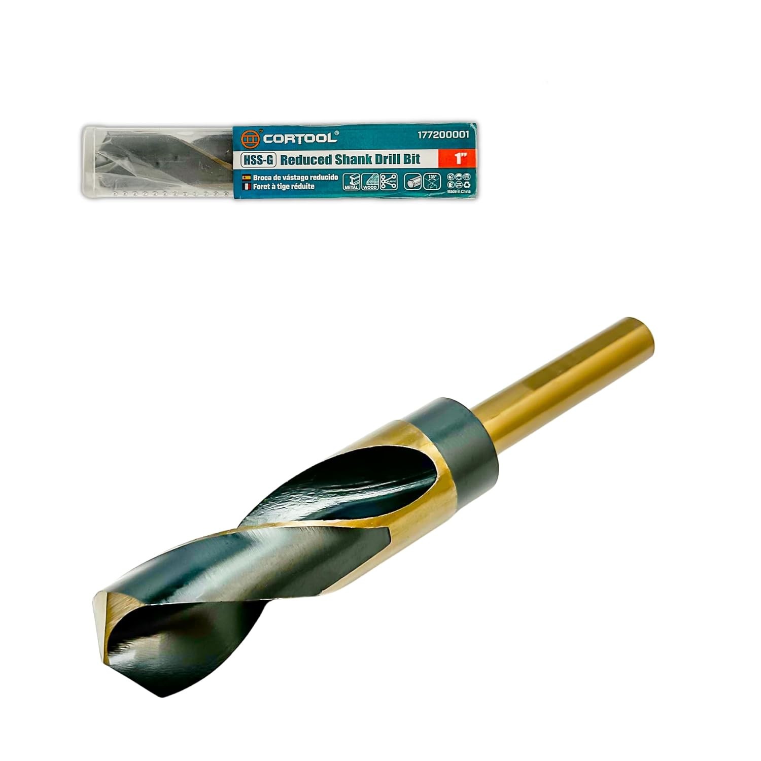 5/8 Inch Drill Bit | Reduced Shank High Speed Steel | for...