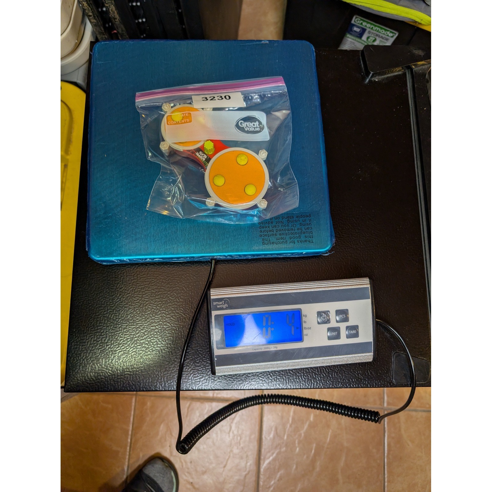 Boppin Beats Electronic Drum Pad Toy Red Orange Yellow Handheld Musical Toy