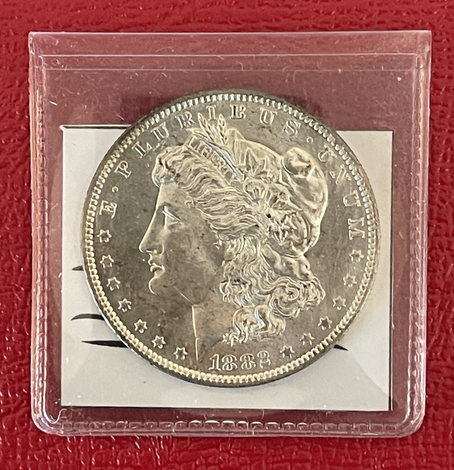 1882 O Morgan Silver Dollar, Choice to Gem Uncirculated.