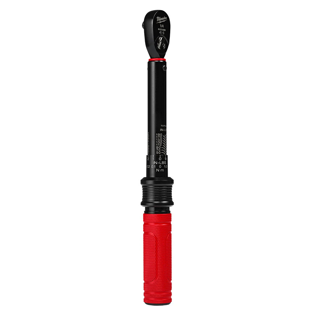 Milwaukee 48-22-9200 1/4" Drive Click Torque Wrench  (40-200 in-lbs)