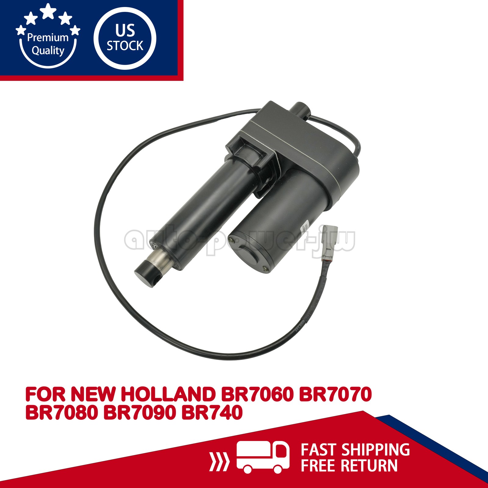Round Baler Actuator 86634125 For New Holland BR7060 BR7070 BR7080 BR7090 BR740