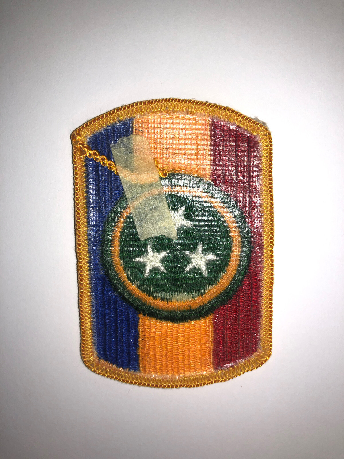 30th Armored Brigade U.S. Army Shoulder Patch Insignia