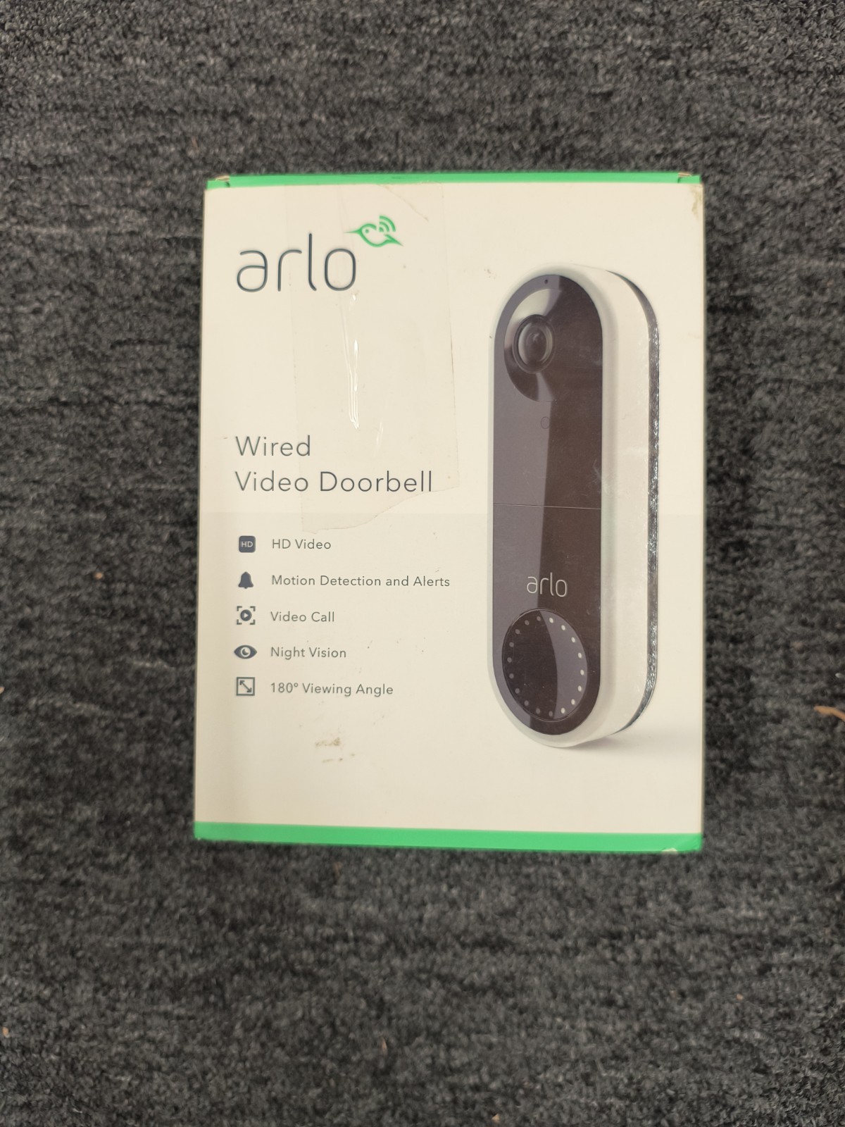 Arlo Video Doorbell Black Microphone Speakers with Screws & Wire Connector J2