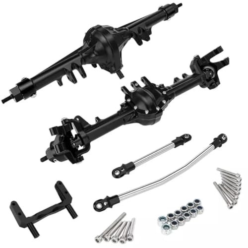 Aluminum Front Rear Axles for 1/10 RC Crawler Axial SCX10 II Element Enduro CC01