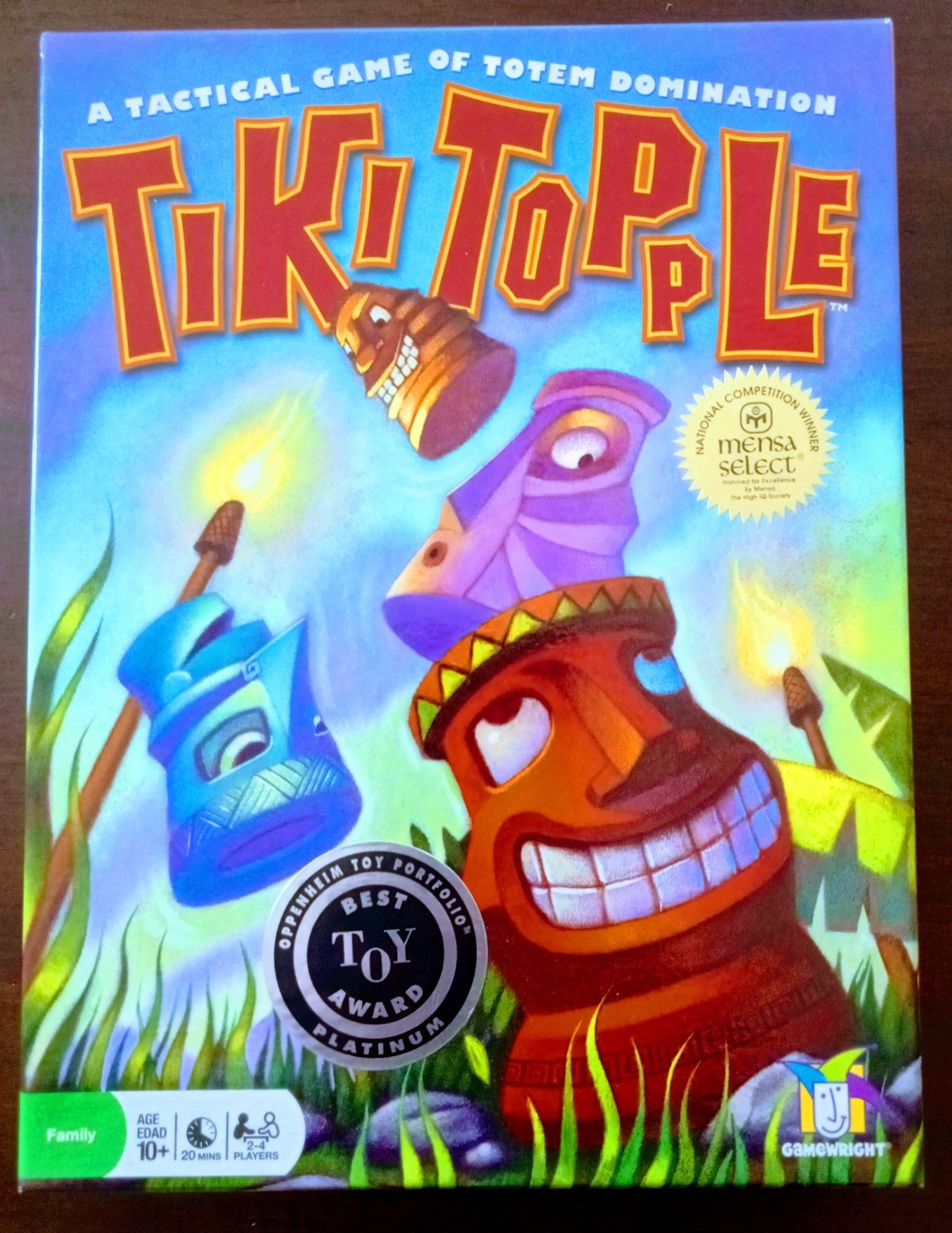 *Best Toy & Mensa Award* Tiki Topple Game Replacement Pieces  2008