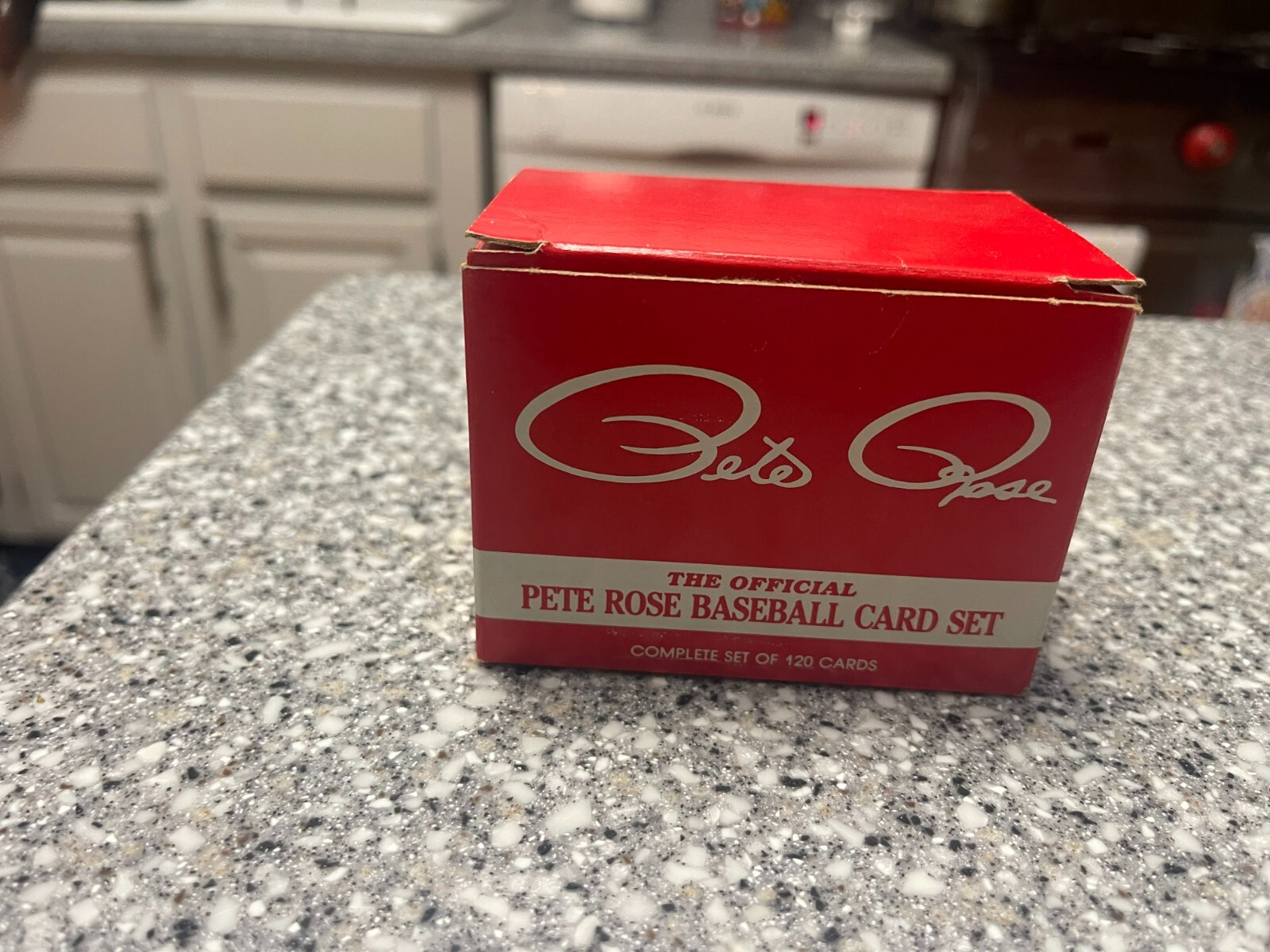 Pete Rose Official 1985 set 120 cards of Charlie Hustle