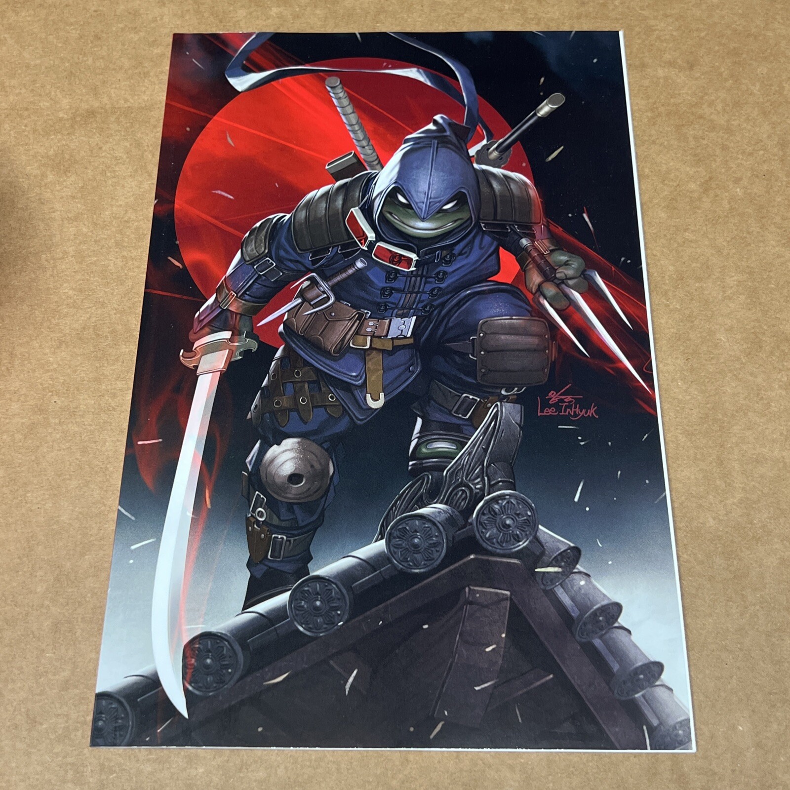 TMNT THE LAST RONIN #5 INHYUK LEE ONE STOP VIRGIN VARIANT LIMITED TO 550 NM-/NM